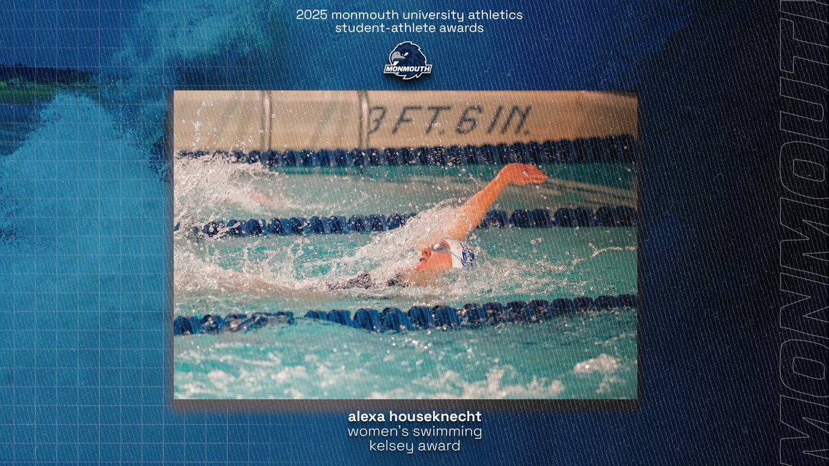 Monmouth Hawks (@monmouthhawks) on Twitter photo Awarded to the student-athlete with the best GPA in the department, this years Kelsey Award winner is Alexa Houseknecht from <a href="/MonmouthSwim/">Monmouth Swimming</a>!
#FlyHawks Awarded to the student-athlete with the best GPA in the department, this years Kelsey Award winner is Alexa Houseknecht from <a href="/MonmouthSwim/">Monmouth Swimming</a>!
#FlyHawks