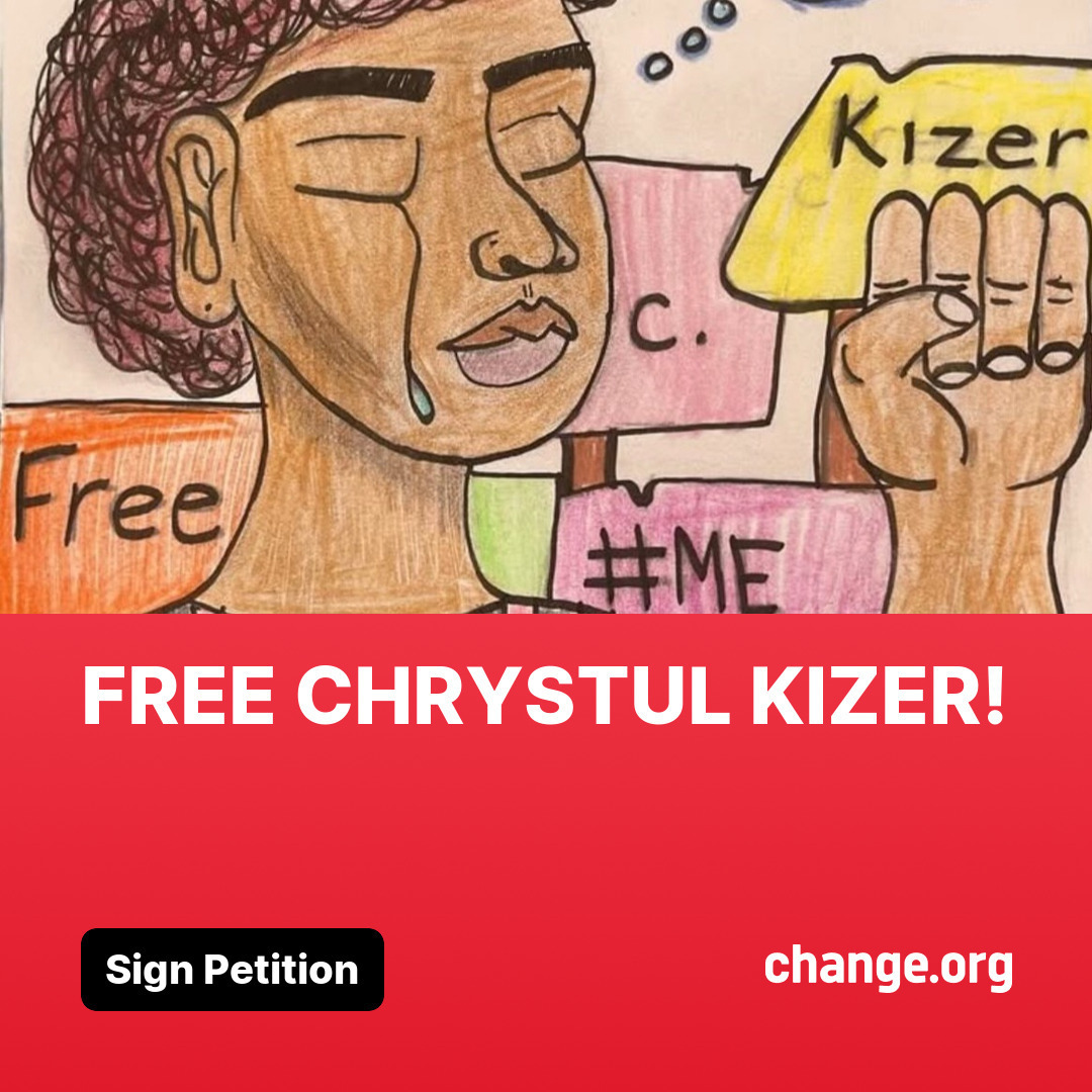 Incarcerated child sex trafficking victim Chrystul Kizer will soon have a chance at freedom and her legal team believes a new petition will help her upcoming appeal. We’ve worked alongside Chrystul to create a new petition in support of her release: chng.it/RXTYSR4bHQ