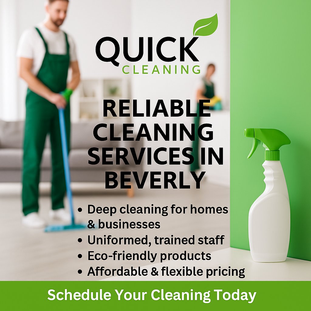 QuickCleaningCh's tweet image. Reliable cleaning in Beverly!
Quick Clean Chicago offers affordable and eco-friendly cleaning for homes &amp;amp; businesses! 
 Trained, uniformed staffFlexible pricing
📍 Serving Beverly, Chicago IL
📞 Book today &amp;amp; get a special discount!
 quickcleanchicago.com/cleaning-servi…
#BeverlyCleaning #Eco