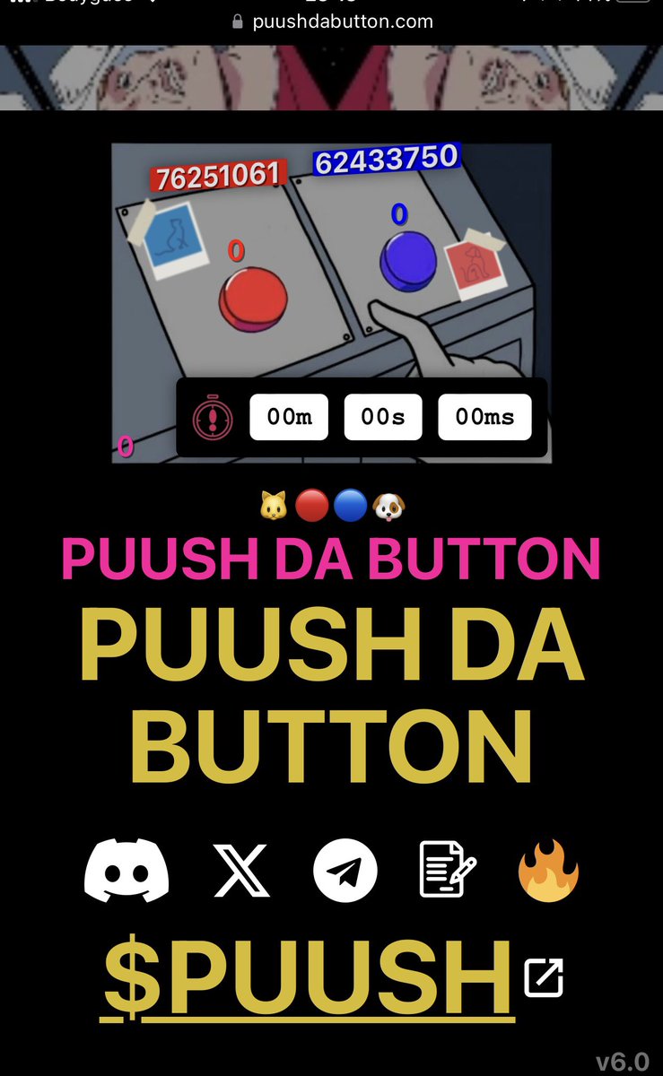 Just got home for the day, scrolling down crofam posts and seeing no reference to 1 year anniversary of $puush <a href="/PUUSHDABUTTON/">puush.fun</a>. Exactly one year ago, Apr 29, Puush token was launched and forever changed the way we pressed buttons on <a href="/cronos_chain/">Cronos</a>  Happy cake day <a href="/PUUSHDABUTTON/">puush.fun</a>