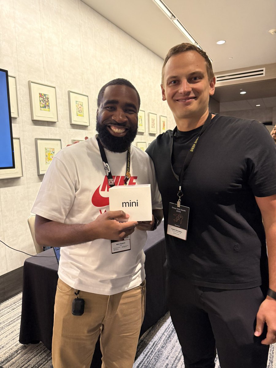 cirrus_labs's tweet image. Congrats @digimarktech! Fair play everyone else! Thank you @DeepDishSwift for the conference. 🍕