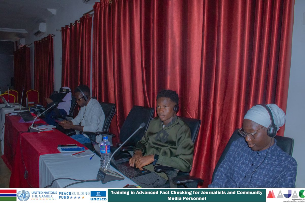 adobidoske's tweet photo. Day 2 of the Advanced Fact-Checking and Information Literacy for Journalists and Community Media training. 

Engaging and insightful!

@highlight #factchecking #training #InformationLiteracy https://t.co/PFVXLS6Evo