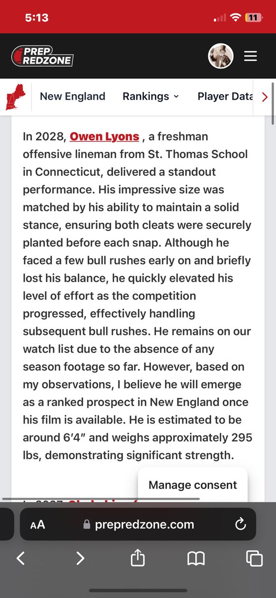 Thank you <a href="/ScoutingNE/">Coach Silva</a> for the write up! 

<a href="/Coach_Ander5on/">Coach Anderson</a> 
<a href="/PhilipSimplicio/">Philip Simplicio</a> 
<a href="/STMCT_Football/">St. Thomas More Football</a>