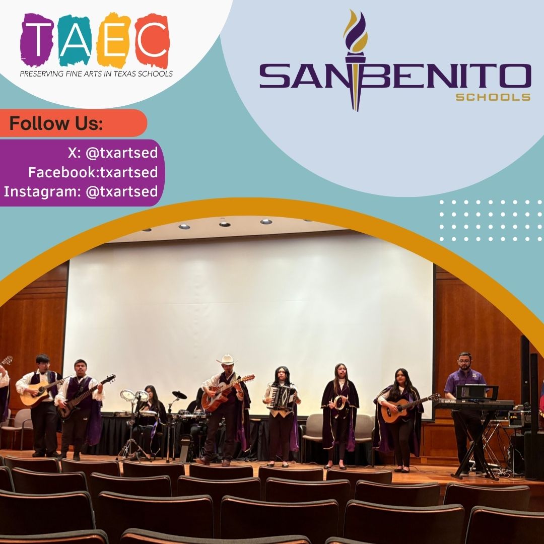 The San Benito CISD Estudiantina Ensemble kept the Capitol Extension Auditorium on their feet! #TxArtsEd #TxLege