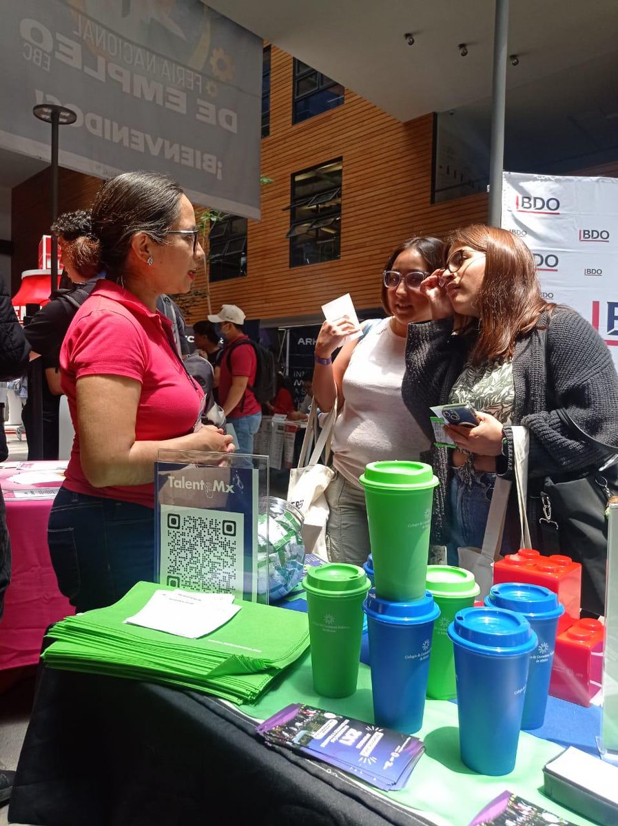colegiocpmexico's tweet image. La @LaEBC #CDMX invitó a #TalentoMx a participar en la Feria Nacional de Empleo de la EBC, evento en el que la bolsa de trabajo del Colegio de Contadores Públicos de México pudo conectar con el talento estudiantil de la #EBC.