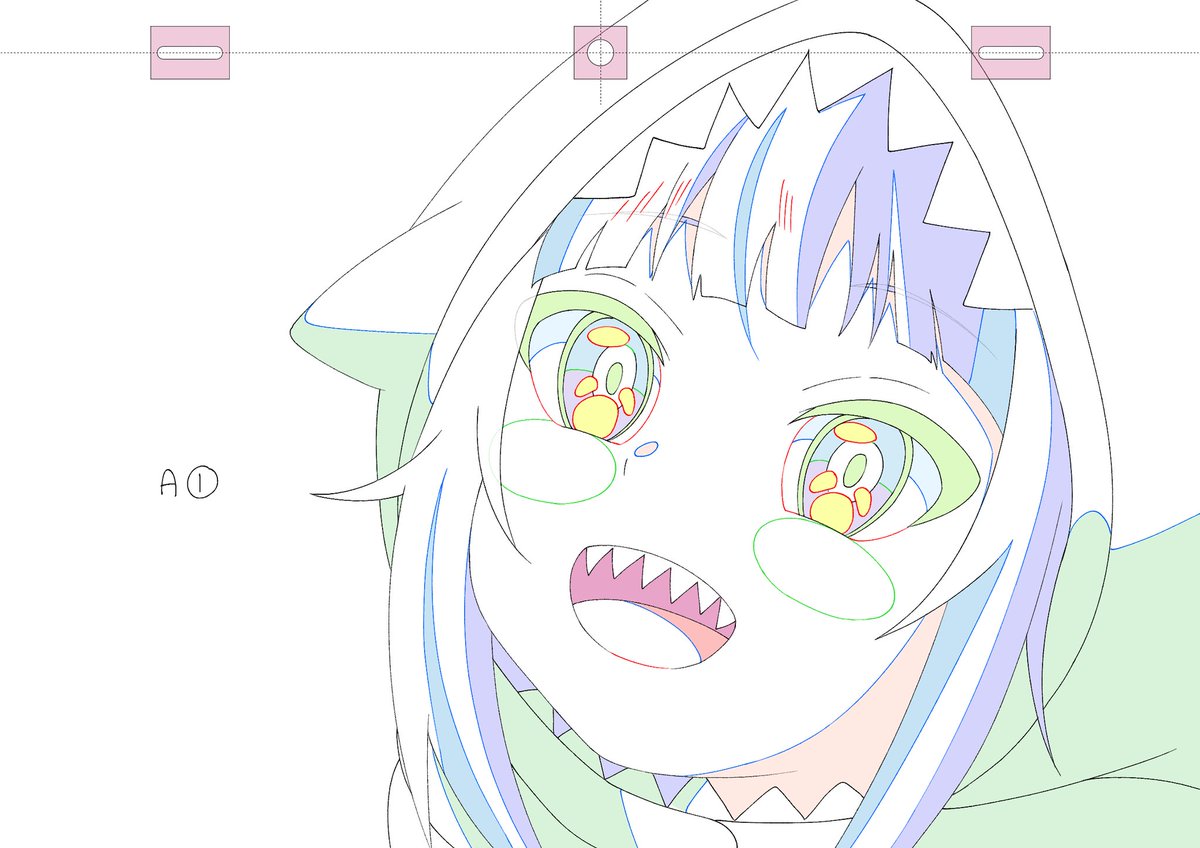 studio_tonton's tweet image. I don't know if we will be able to finish it (the studio doesn't have BG staff anymore) but before Sable House, we were creating a MV for Holymyth. It has some very cute Gura.