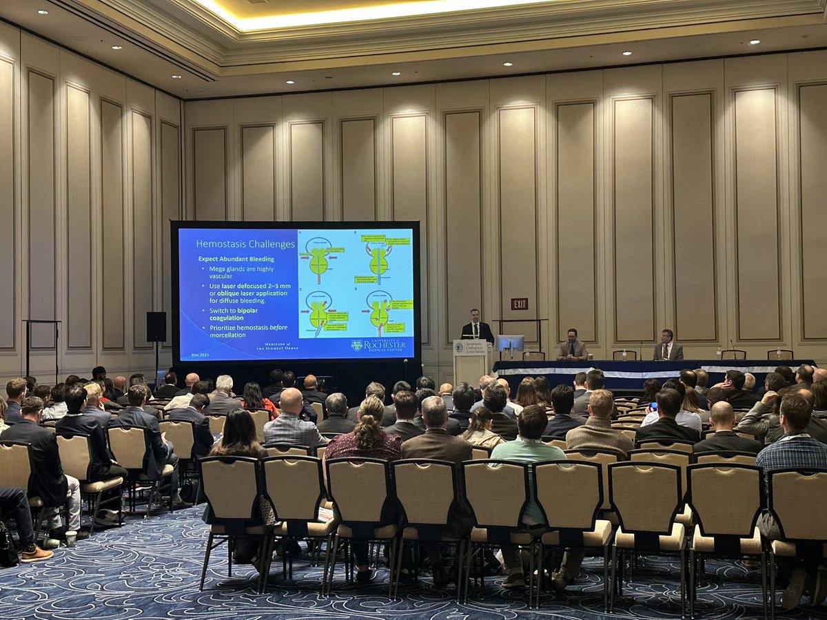 Dr_KevinZorn's tweet photo. Incredible talks today at #SOBPD @SocietyofBPD - @DrDeanElterman blowing off audience socks with state of the art premium presentation on bladder neck obstruction work up and management https://t.co/IVGILO0e0i