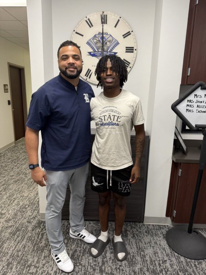 Rodney weatherspoon (@rodneyweather20) on Twitter photo Thank you <a href="/CoachWilson_/">J. Wilson</a> for stopping by looking forward to keeping in touch and learning more about the program!
<a href="/coachwoodward/">Zach Woodward</a> <a href="/RiceFootball/">Rice Football</a> <a href="/CoachLeeBN/">Chris Lee</a> <a href="/BNHSFOOTBALL09/">BNHS FOOTBALL</a> <a href="/mRcoAchMoss86/">Coach Moss</a> Thank you <a href="/CoachWilson_/">J. Wilson</a> for stopping by looking forward to keeping in touch and learning more about the program!
<a href="/coachwoodward/">Zach Woodward</a> <a href="/RiceFootball/">Rice Football</a> <a href="/CoachLeeBN/">Chris Lee</a> <a href="/BNHSFOOTBALL09/">BNHS FOOTBALL</a> <a href="/mRcoAchMoss86/">Coach Moss</a>