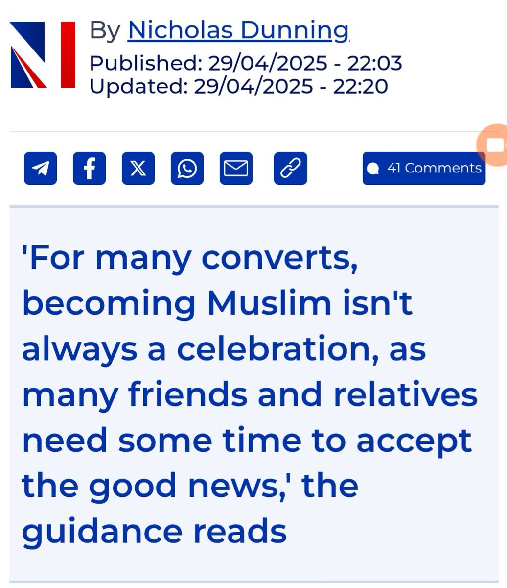 NHS staff have been informed how to convert to Islam in a guide made by the NHS Muslim Network. The Network's 'Guide for New Muslims', tells NHS staff that
converting to Islam will be the "best decision you ever make"