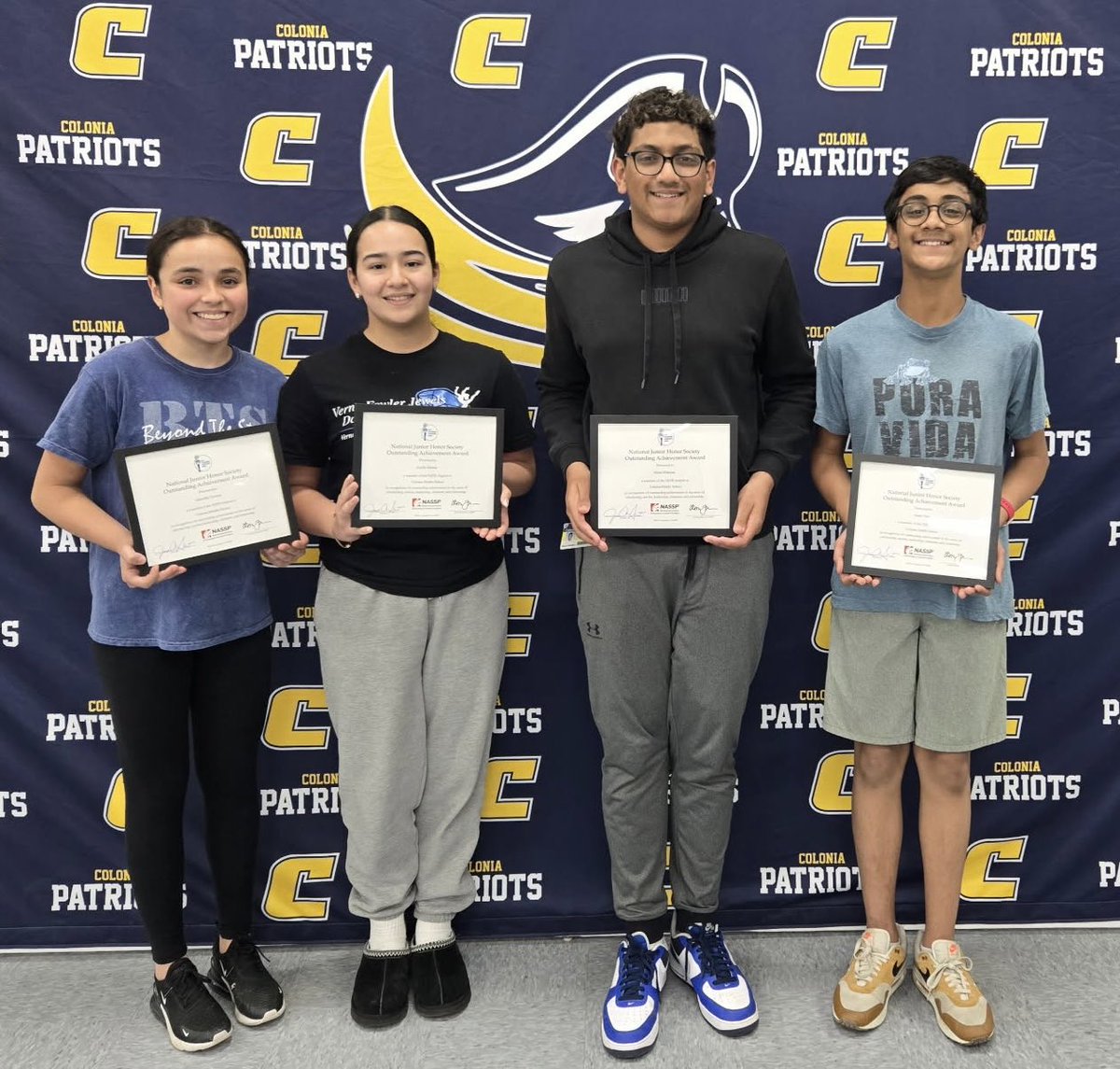 Colonia Middle School (@coloniamiddle) on Twitter photo Colonia Middle School is proud to recognize Gabriella Tavares, Giselle Salazar, Shaan Mahajan, & Aarav Nair as NJHS Outstanding Achievement Award Recipients. <a href="/NatHonorSociety/">National Honor Society</a> Colonia Middle School is proud to recognize Gabriella Tavares, Giselle Salazar, Shaan Mahajan, & Aarav Nair as NJHS Outstanding Achievement Award Recipients. <a href="/NatHonorSociety/">National Honor Society</a>