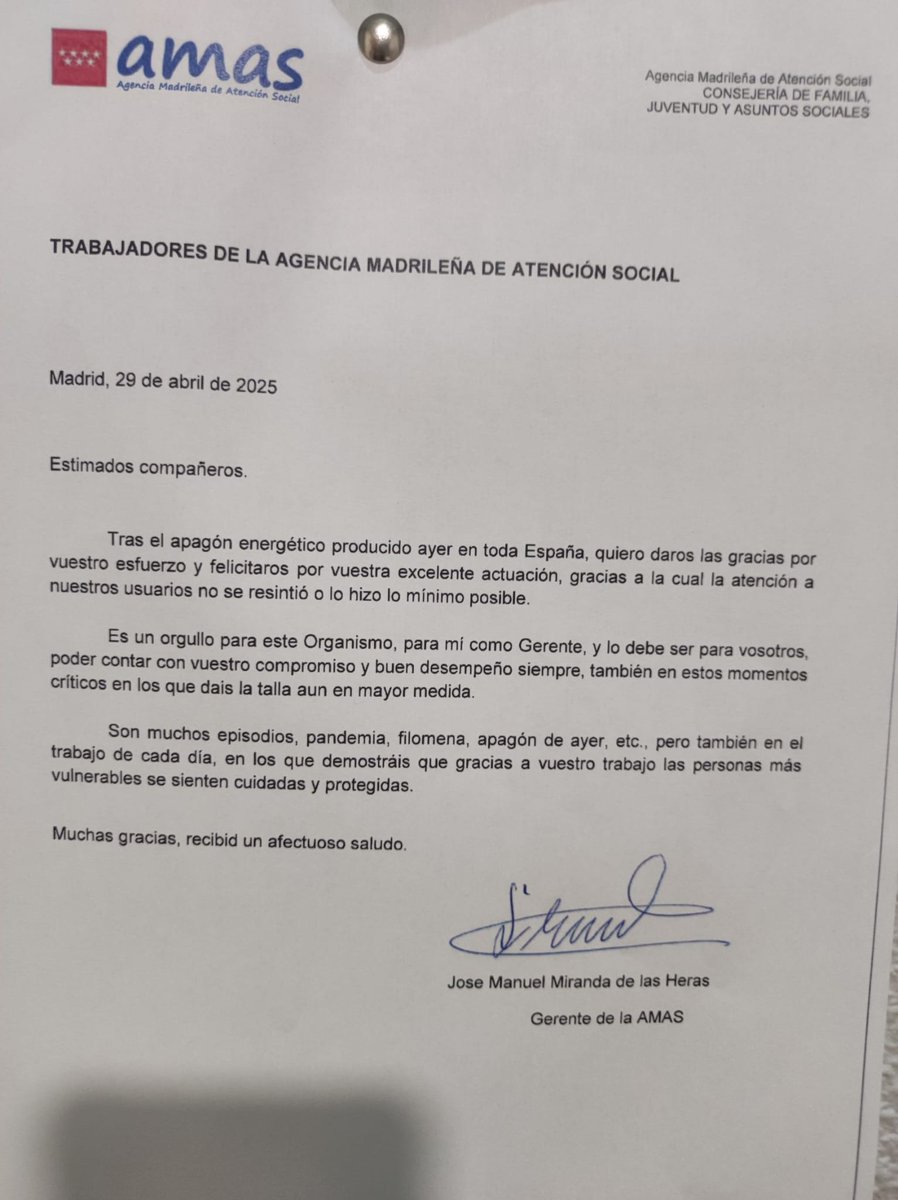 <a href="/FamiliaCMadrid/">Familia, Juventud y Asuntos Sociales</a> <a href="/ComunidadMadrid/">Comunidad de Madrid</a> El Gerente agradece a emplead@s en centros de protección su compromiso en los momentos de crisis y en su quehacer diario. Cinismo.
64 plazas desiertas en los 1ros y únicos procesos selectivos para la categoría de Titulados medios educadores.Cientos de víctimas de abuso cesadas.