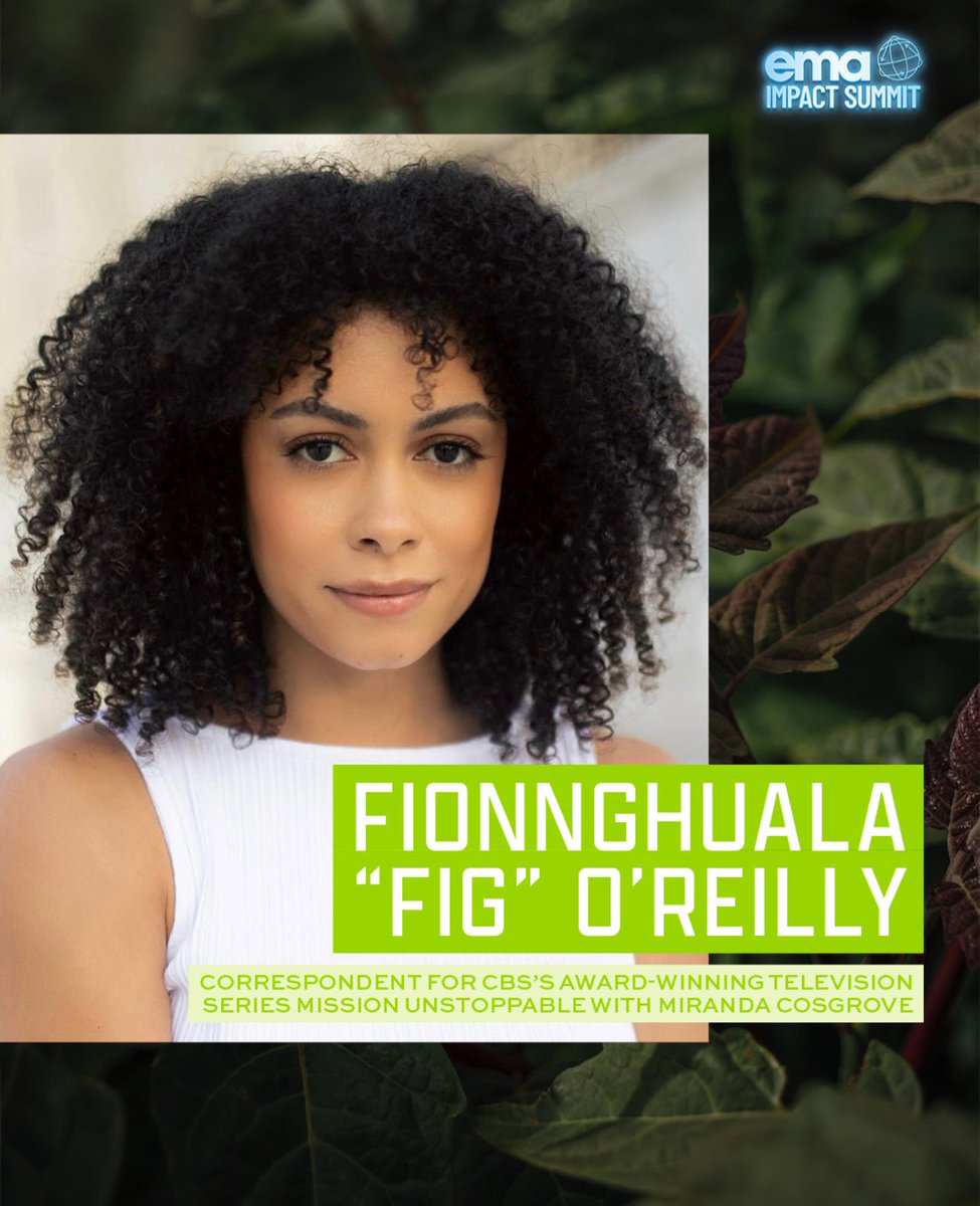 Fig (@figoreilly) on Twitter photo Excited to join Mission Unstoppable at the 2025 EMA IMPACT Summit! I’ll be in conversation with our host <a href="/MirandaCosgrove/">Miranda Cosgrove</a> to talk about showcasing sustainability on the show, the power of women in STEM, and how media can drive better representation and gender equity. <a href="/green4EMA/">Enviro. Media Assoc.</a> Excited to join Mission Unstoppable at the 2025 EMA IMPACT Summit! I’ll be in conversation with our host <a href="/MirandaCosgrove/">Miranda Cosgrove</a> to talk about showcasing sustainability on the show, the power of women in STEM, and how media can drive better representation and gender equity. <a href="/green4EMA/">Enviro. Media Assoc.</a>