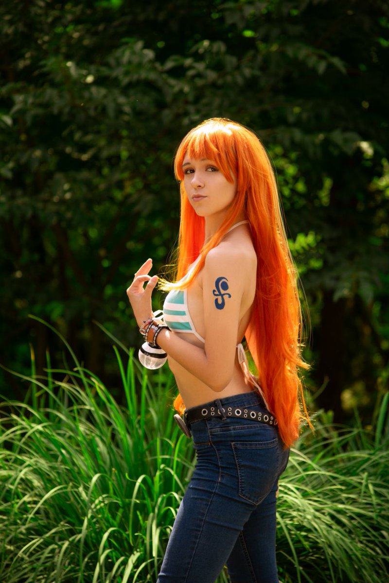 reniccos's tweet photo. Nami one piece 🍊 
♡
#cosplay #ONEPIECE #nami https://t.co/a2QC9d6p9v
