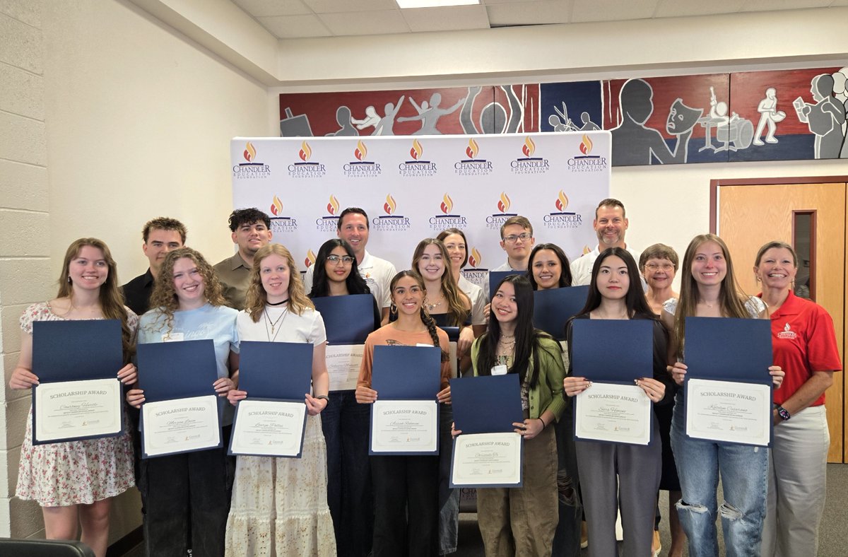Chandler Education Foundation tweet media