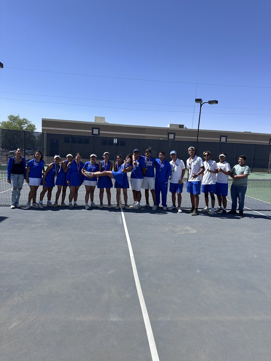 San Elizario Tennis (@sanelitennis) on Twitter photo Eagles send 11 players to the regional tournament in Lubbock!
🥇Dom/Santi
🥇Gina/Melanie
🥈Adrian/Denise
🥈Isael/Ricardo
🥈Emily/Valeria
🥈Madeline
🥉Max
Excellent job! #sehsthebest <a href="/SanEliAthletics/">Cesar Morales</a> <a href="/SanElizarioISD/">San Elizario ISD</a> Eagles send 11 players to the regional tournament in Lubbock!
🥇Dom/Santi
🥇Gina/Melanie
🥈Adrian/Denise
🥈Isael/Ricardo
🥈Emily/Valeria
🥈Madeline
🥉Max
Excellent job! #sehsthebest <a href="/SanEliAthletics/">Cesar Morales</a> <a href="/SanElizarioISD/">San Elizario ISD</a>