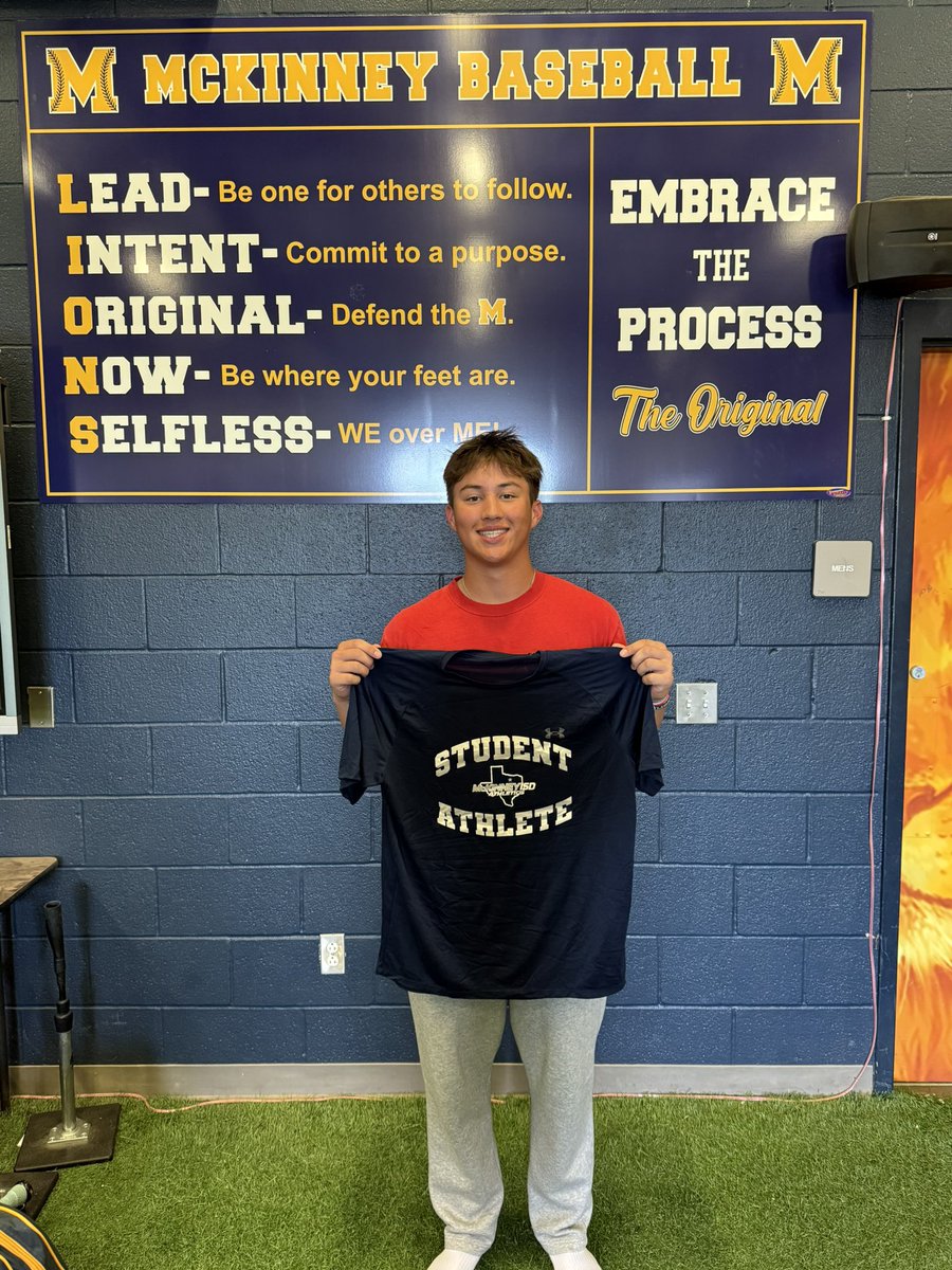 Congrats <a href="/milesdai_/">miles dai</a> for being the MHS Baseball Scholar Athlete! 

This guy works hard on and off the field and attacks all aspects of his classwork. This guy is a #BallerAndScholar! 

#PLTO #GoldStandard