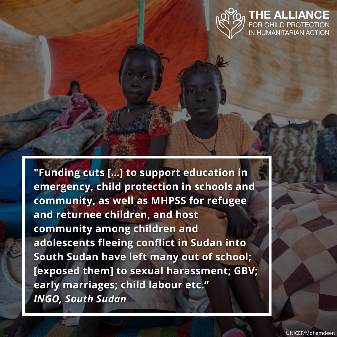 CPiE_Global's tweet image. ⚠️ Urgent: Funding cuts are jeopardising #CPHA worldwide.

Vital programmes like case management &amp;amp; MPHSS are disappearing when they are needed most.

📖 Explore the #findings &amp;amp; see why urgent action is needed: alliancecpha.org/en/brief-globa…
#FundingCrisis #ChildProtectionMatters