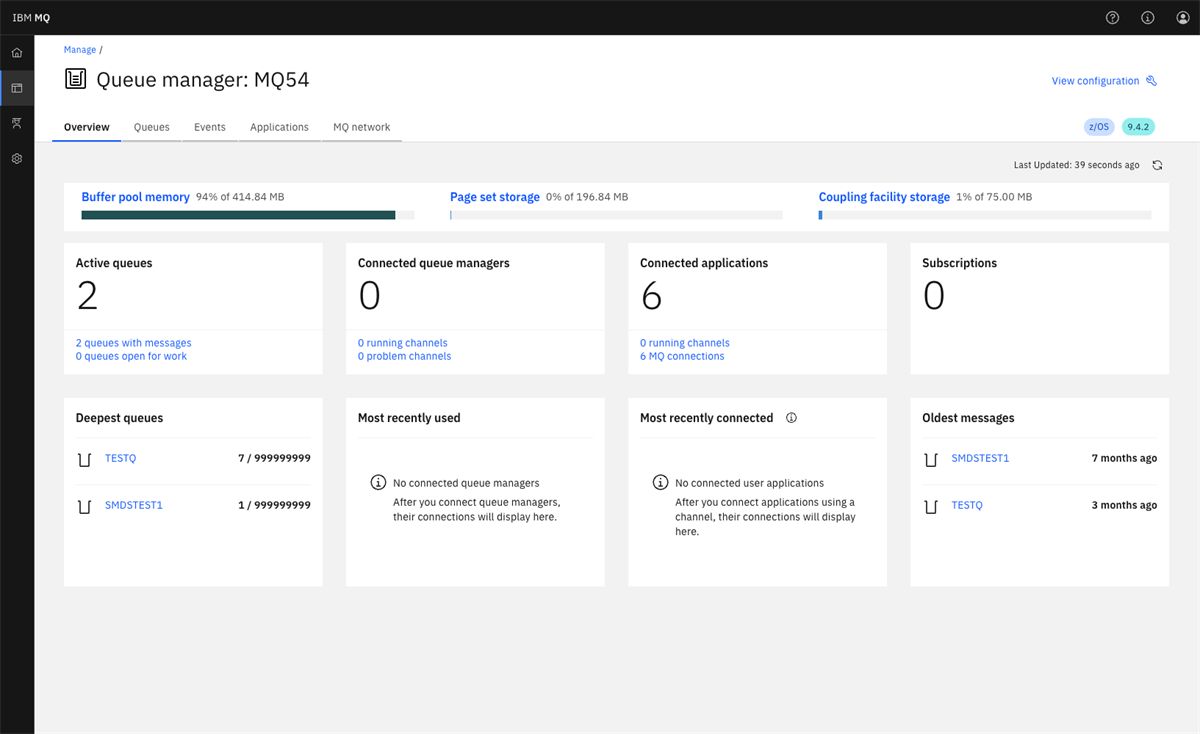 IBMMQFan's tweet image. NEW BLOG POST: Working with z/OS shared objects inside the MQ Console 9.4.2 community.ibm.com/community/user… via @IBMCommunity #IBMMQ #IBMzOS