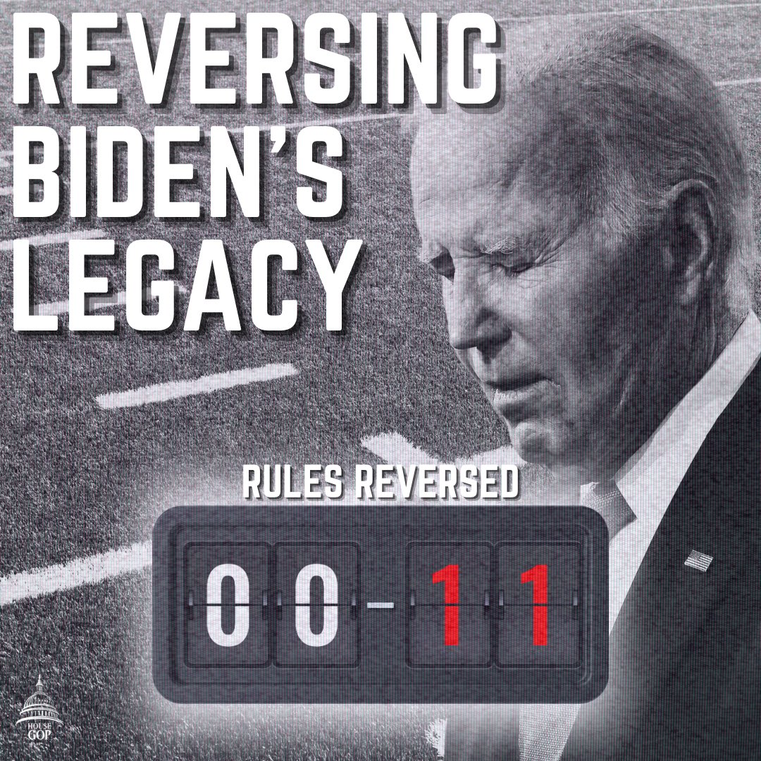 House Republicans (@housegop) on Twitter photo Today, the House passed <a href="/RepMaloyUtah/">Rep. Celeste Maloy</a>’s H.J.Res.60 to reverse a Biden-era regulation that placed restrictions on the usage of National Recreation Areas.
House Republicans are reversing Biden’s endless bureaucracy and returning federal land access to the American people so they Today, the House passed <a href="/RepMaloyUtah/">Rep. Celeste Maloy</a>’s H.J.Res.60 to reverse a Biden-era regulation that placed restrictions on the usage of National Recreation Areas.
House Republicans are reversing Biden’s endless bureaucracy and returning federal land access to the American people so they