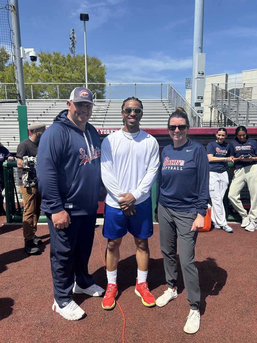 St. John's Red Storm (@stjohnsredstorm) on Twitter photo Queens teams have to stick together 🤝
Thank you to <a href="/Lindor12BC/">Francisco Lindor</a> for dropping by Jack Kaiser Stadium! Appreciate the time you took to meet and chat with our <a href="/StJohnsBaseball/">St. John's Baseball</a> & <a href="/StJohnsSoftball/">St. John's Softball</a> players. Queens teams have to stick together 🤝
Thank you to <a href="/Lindor12BC/">Francisco Lindor</a> for dropping by Jack Kaiser Stadium! Appreciate the time you took to meet and chat with our <a href="/StJohnsBaseball/">St. John's Baseball</a> & <a href="/StJohnsSoftball/">St. John's Softball</a> players.