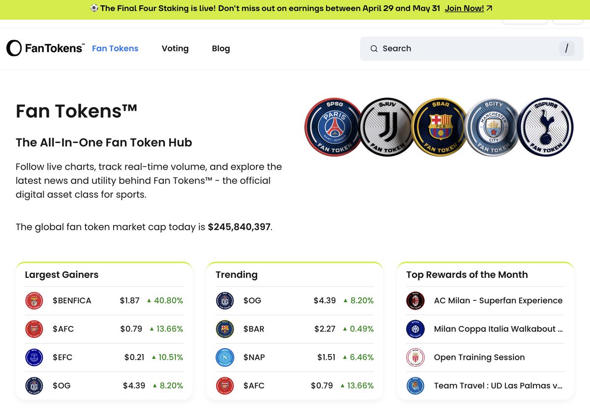 Alexandre Dreyfus πΉπ· (@alex_dreyfus) on Twitter photo I love what <a href="/FanTokens/">Fan Tokensβ’</a> is doing now. Helping building the Fan Tokens new digital asset class, including the promoting the utility of the tokens. I love what <a href="/FanTokens/">Fan Tokensβ’</a> is doing now. Helping building the Fan Tokens new digital asset class, including the promoting the utility of the tokens.