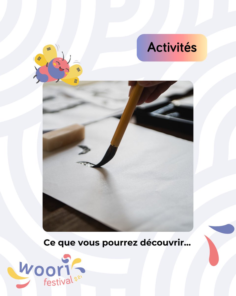 📌 K-food, Hanbok, K-pop dance cover… Que voulez-vous voir cette année ? 

Dites-nous en commentaire ! 📝💡

#woori #woorifestival #activite #kculture #coree #salon #toulouse