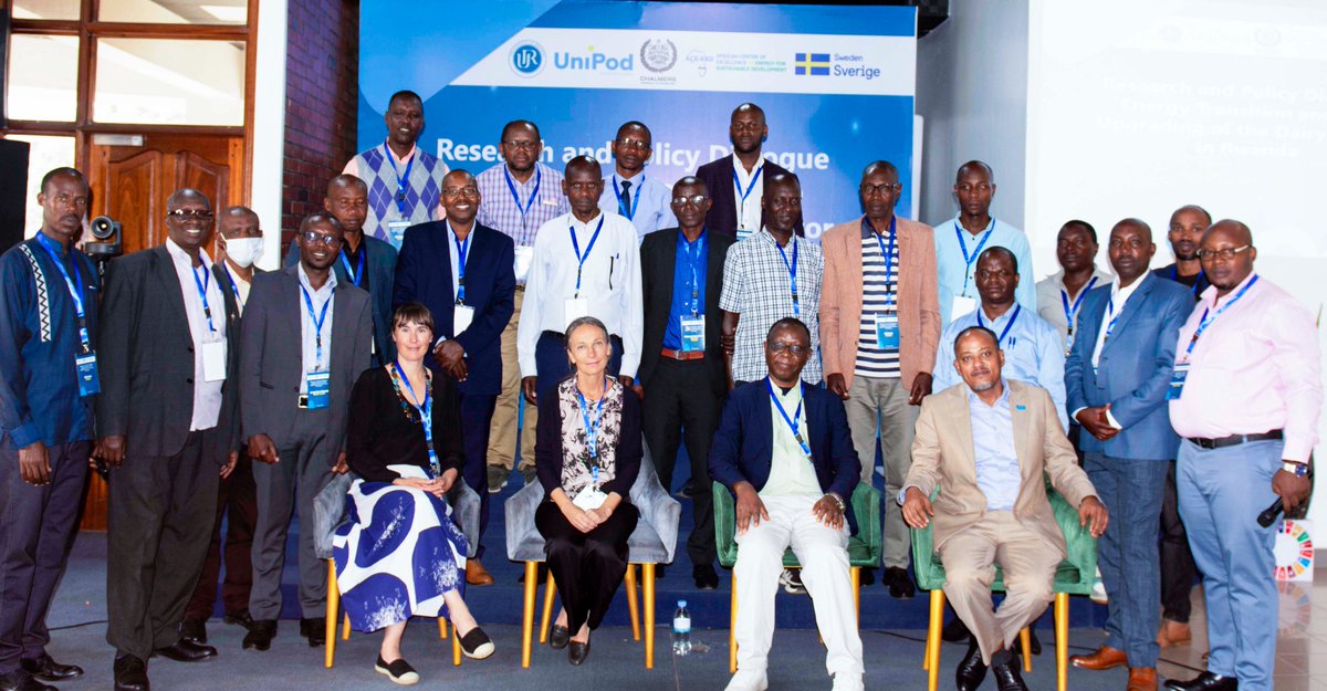 Stakeholders engagement in #research is a vital pathway for co-creation of solutions and achieving meaningful impact. 
Today, our researcher Sylvere Hategekimana presented findings from his study titled “Challenges and Opportunities of Electrification in the Dairy Value Chain.”
