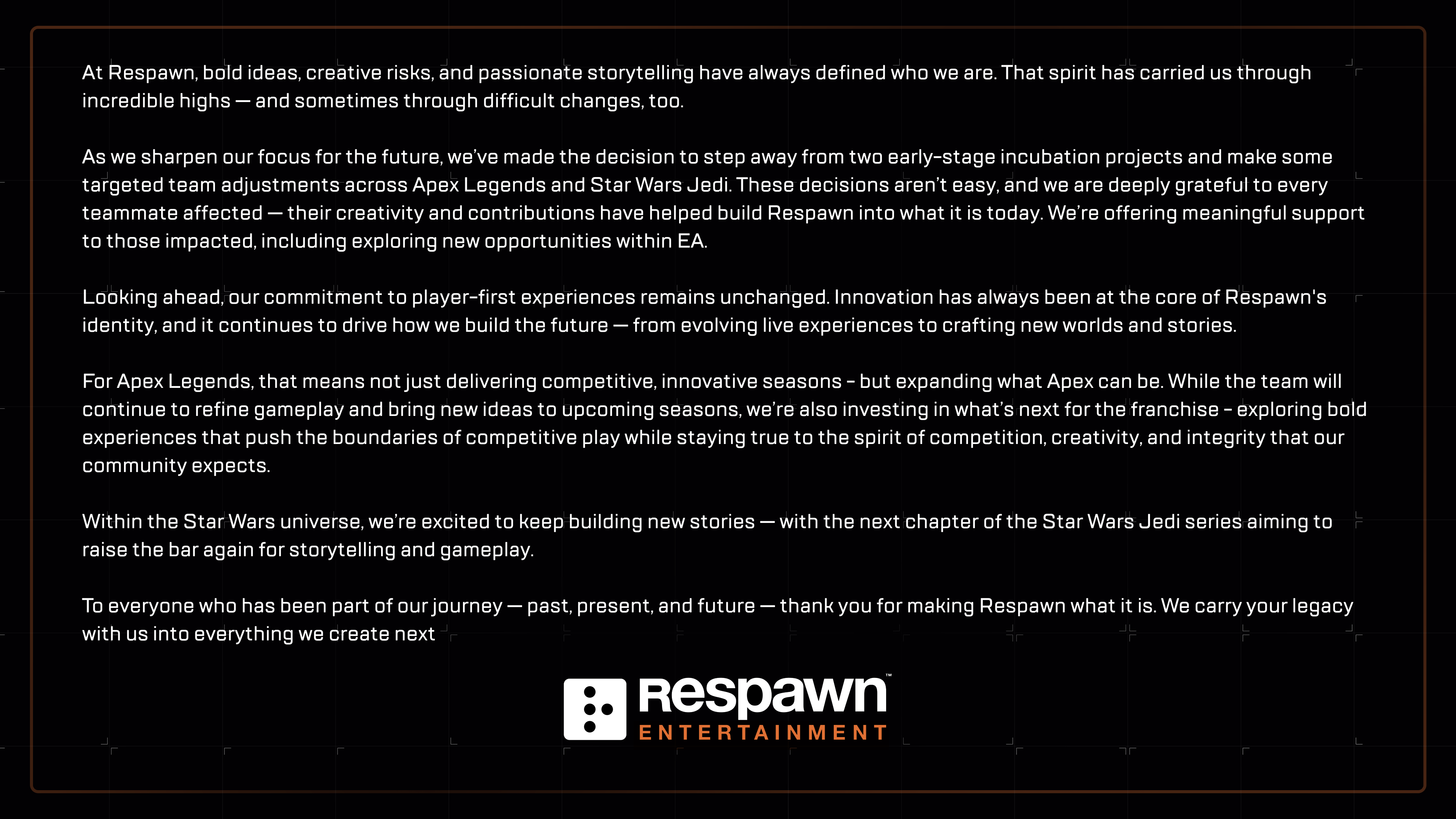 EA's Workforce Reduction and Project Cancellations