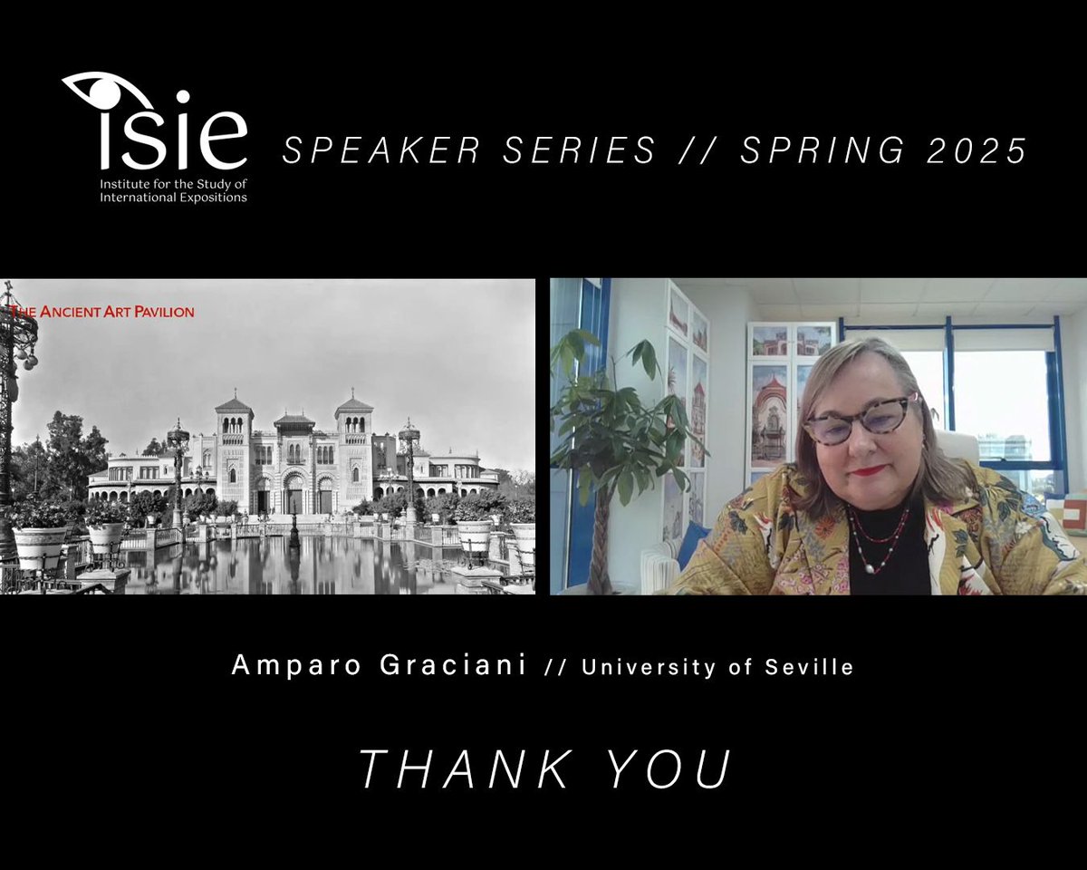 ISIE extends its thanks to Amparo Graciani for her insightful presentation and to everyone who attended!

Don't forget to join us on May 7th for our next lecture by Dr. Sarah Z. Gould. More details at isie-global.org