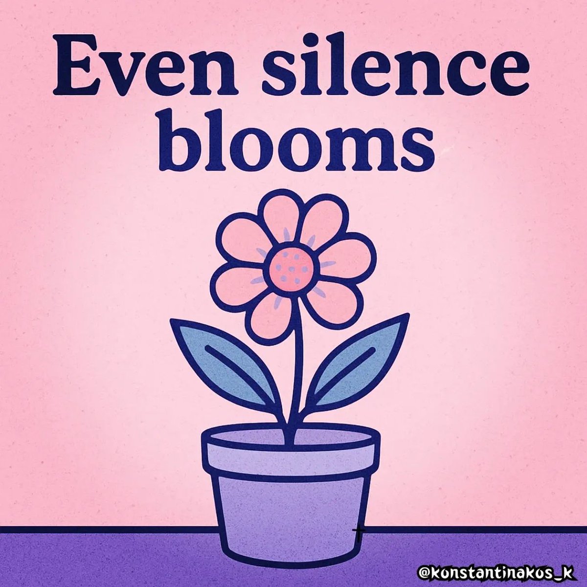 konstantinakos_'s tweet image. Don’t go searching for spring in someone else’s garden;
tend to your own soil,
and you’ll see—
even silence knows how to bloom someday.

#InnerBloom #SilentGrowth #RomanticMindset #SelfDiscovery #SoulfulJourney