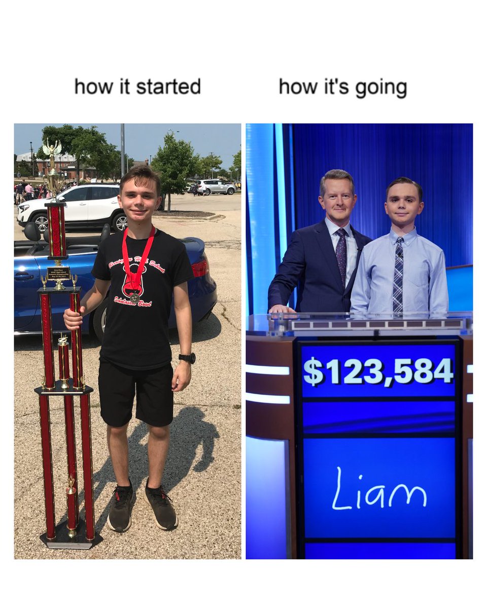 We just wish we could give him another trophy taller than he is.