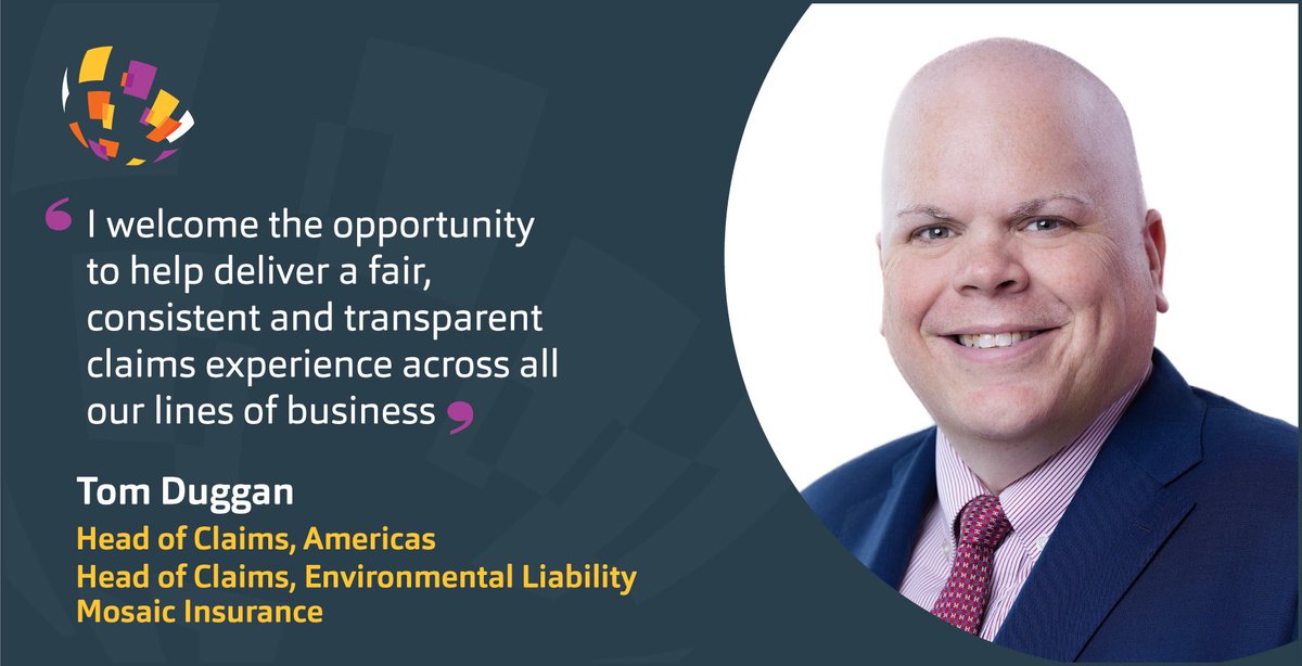 📣 Today we announce an update in our Claims Team. Former US district attorney Tom Duggan will oversee claims for all our lines of business in the Americas, and also handle environmental claims globally bit.ly/44LboYr