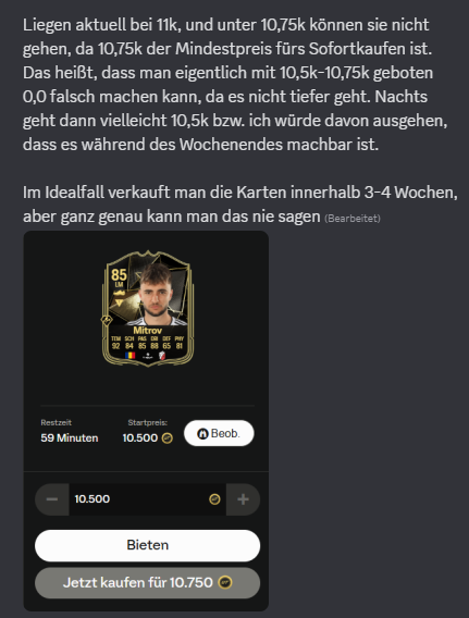3000 Informs für 10,5k gekauft 

Gewinne werden schmecken 👀💰