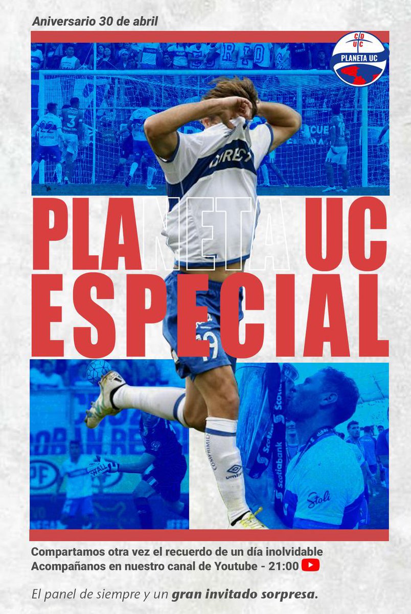 Imposible no reencontrarse en el día en que cambio todo y comenzó Planeta UC

¡Los esperamos!