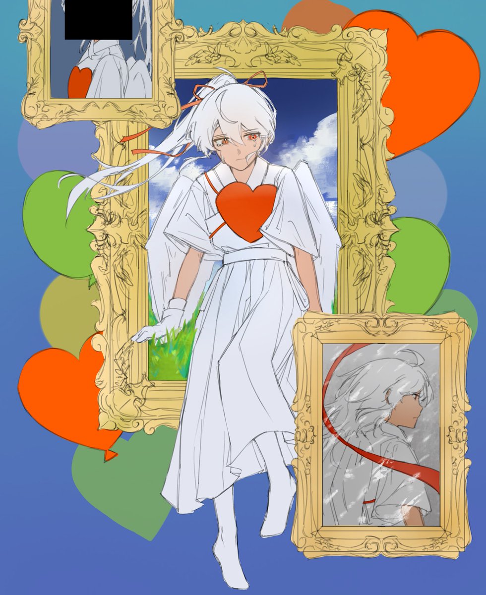 Aitsa_Sato1's tweet image. Unfinished work #LOVEBULLET #ラブ・バレット