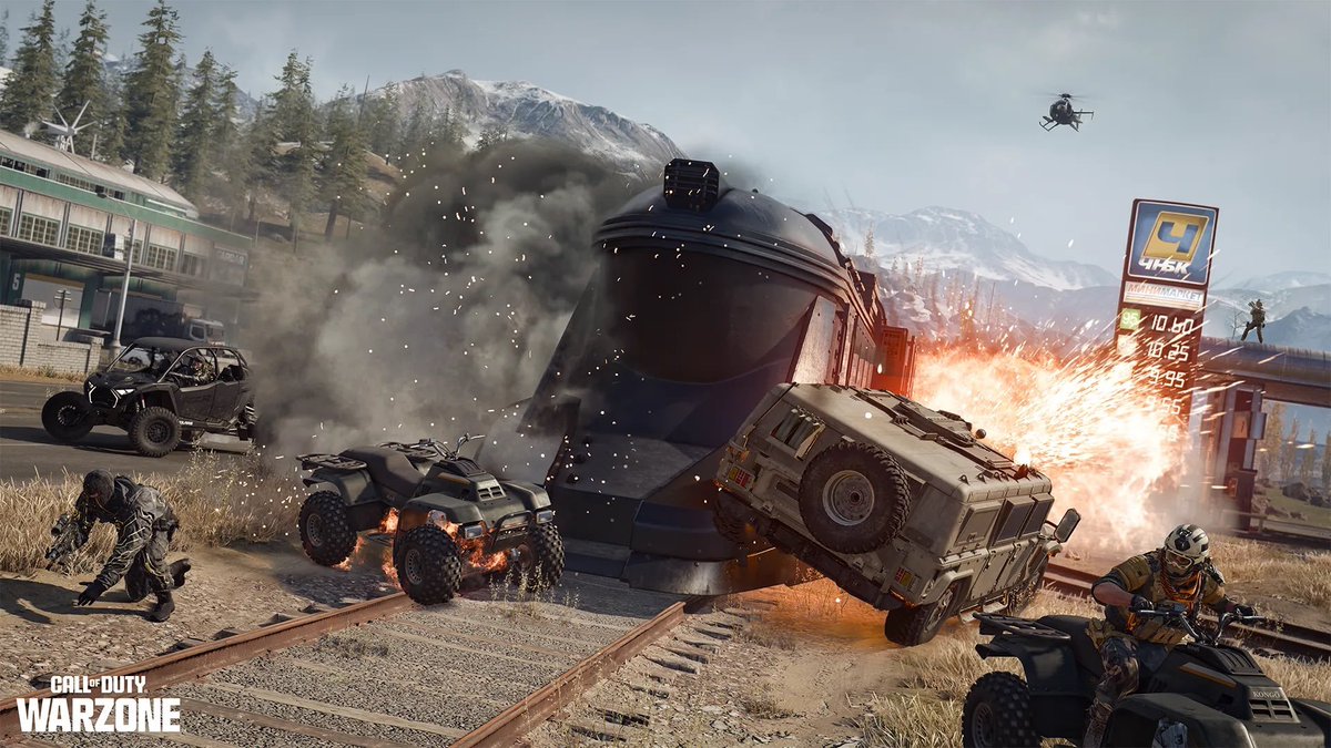 The train station opens and the train returns in Verdansk in Call of Duty: Warzone S03 Reloaded.