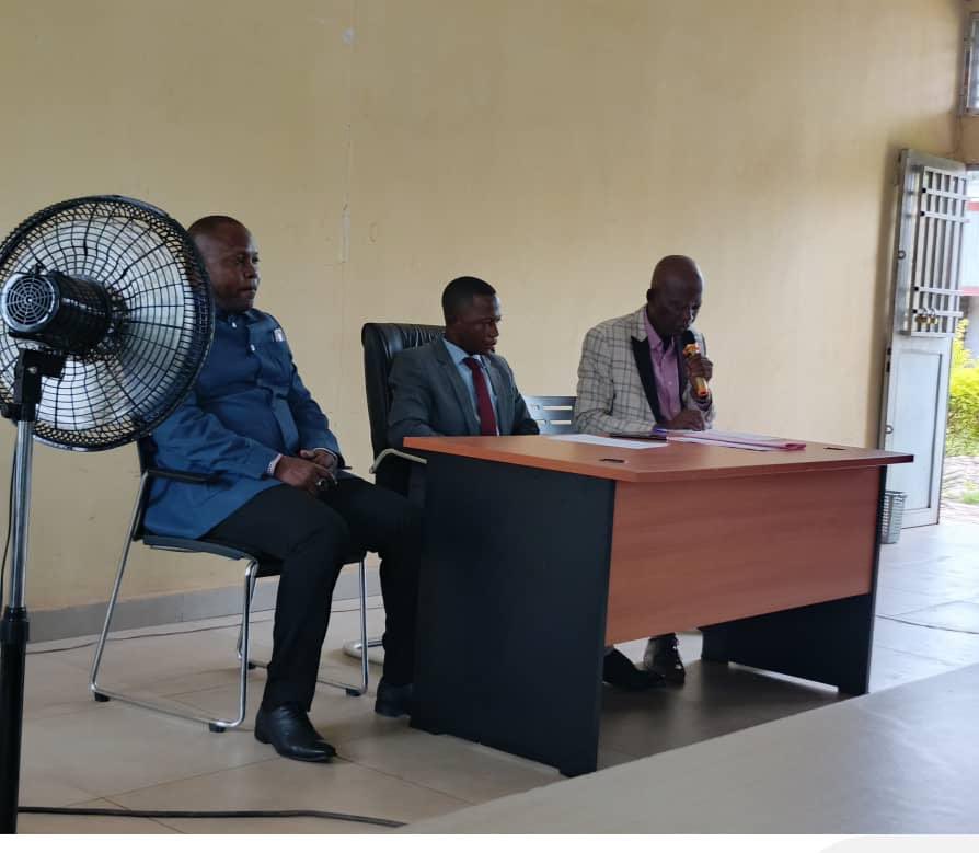OCDDRDC's tweet photo. Cérémonie d'ouverture de l'atelier technique de validation du rapport de mise en œuvre des ODD au niveau de la province de l'Équateur.

#ODD #equateur #Rapport https://t.co/JLYwjYt7uz