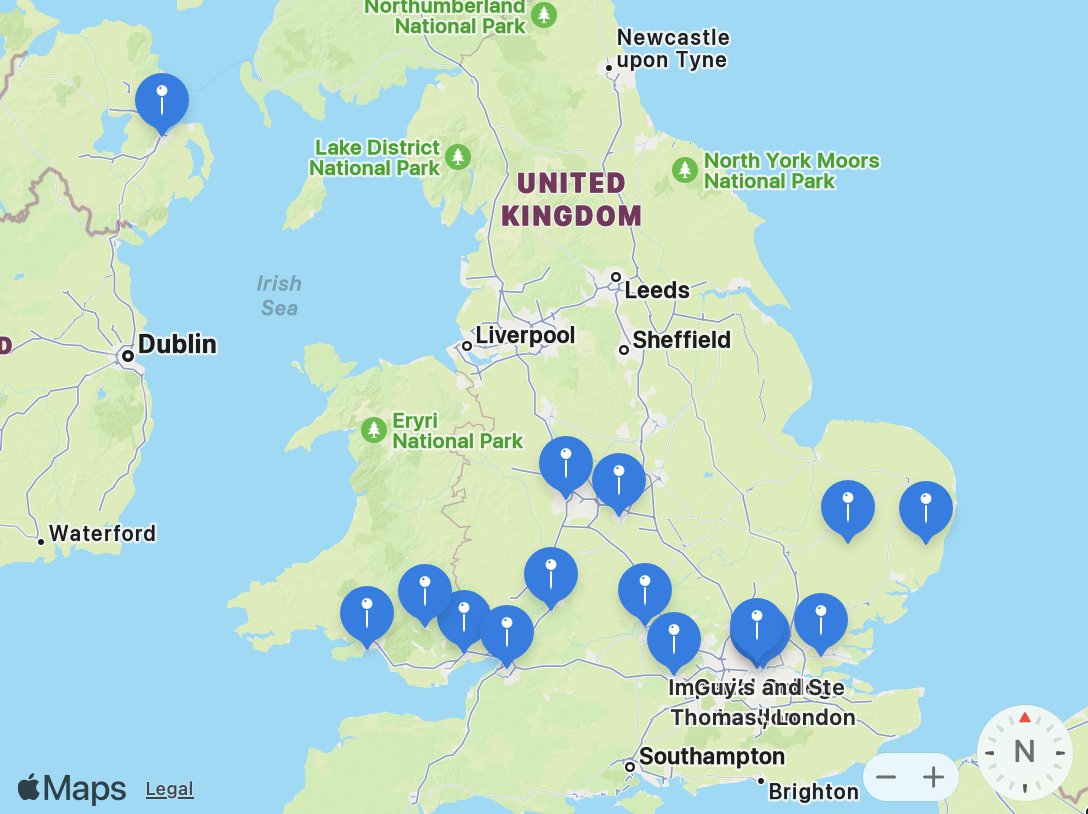 17 trusts already signed up to Cross-check with collaborators across England, Wales and NI! Scotland, where are you??

Only one local collaborator per trust/board - sign up now to avoid missing out on the first ever human factors trainee collab project! 

humanfactorsinsurgery.net/cross-check-pr…