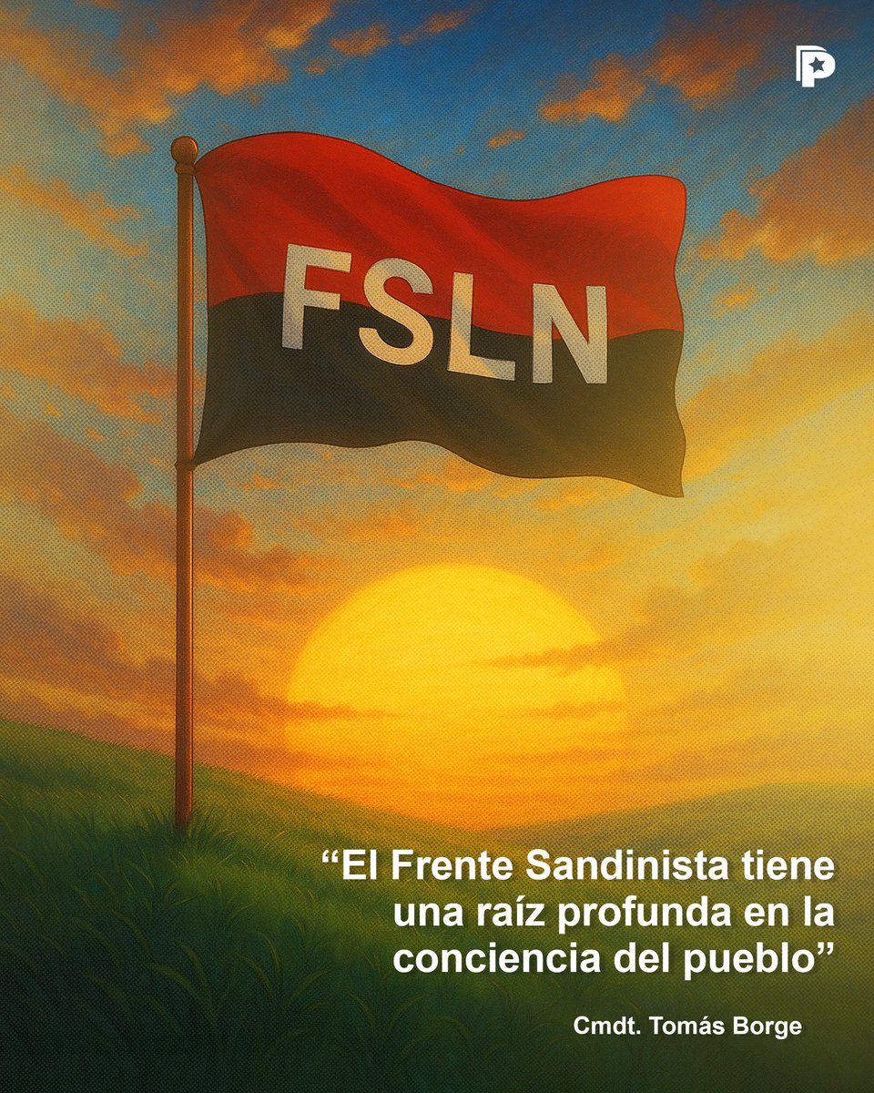 🌱🔴⚫ El Frente Sandinista no nació de un capricho, sino del corazón del pueblo.
Como dijo el Comandante Tomás Borge: tiene una raíz profunda en su conciencia... y de ahí, nadie lo arranca.
Porque donde hay memoria, hay fuerza. Donde hay pueblo, hay revolución.