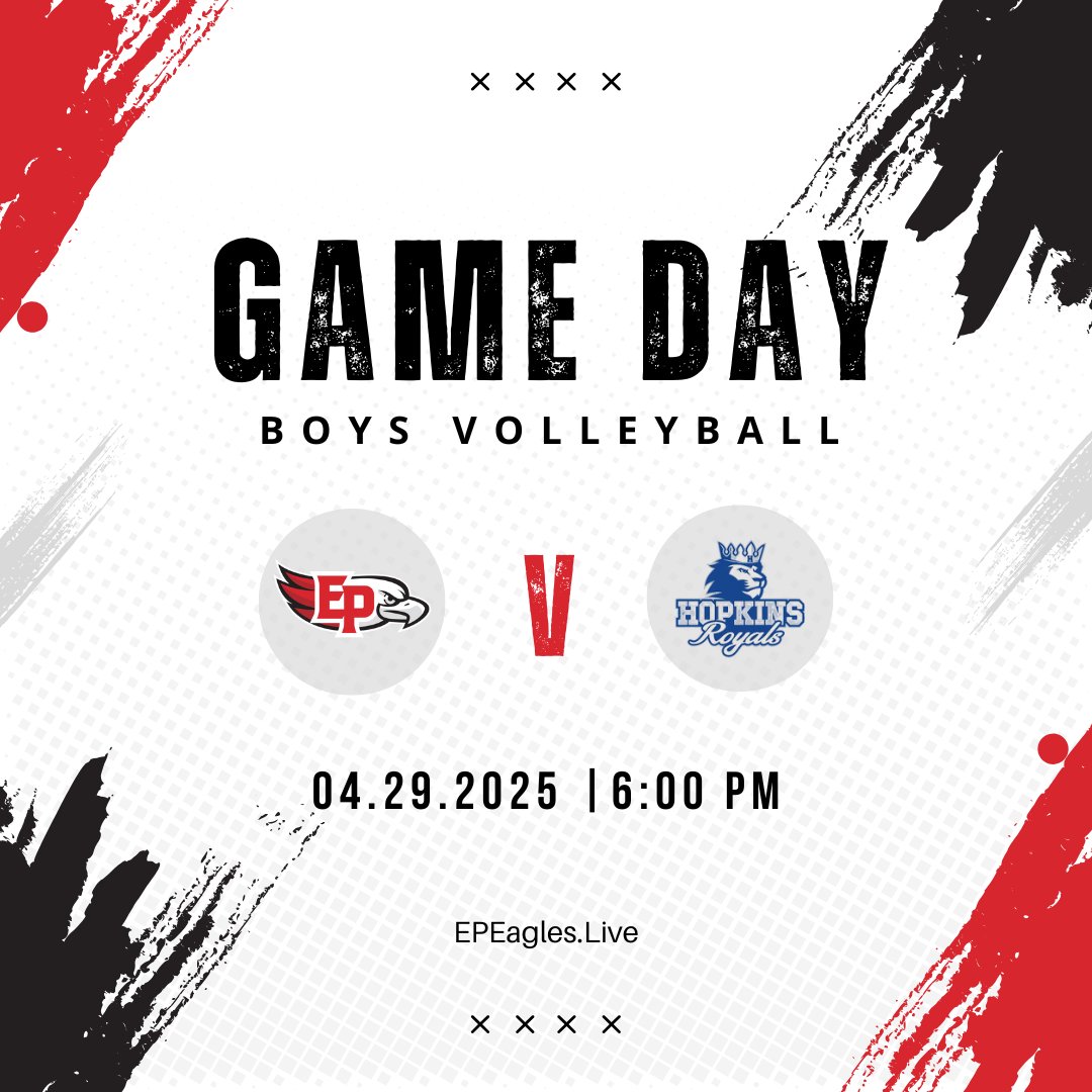 Eagles vs. Royals in boys volleyball at 6 PM — who’ll come out with the edge?
Tune in and find out.

📹 EPEagles.Live

#EdenPrairieEagles #HopkinsRoyals #BoysVolleyball #MNPrepSports