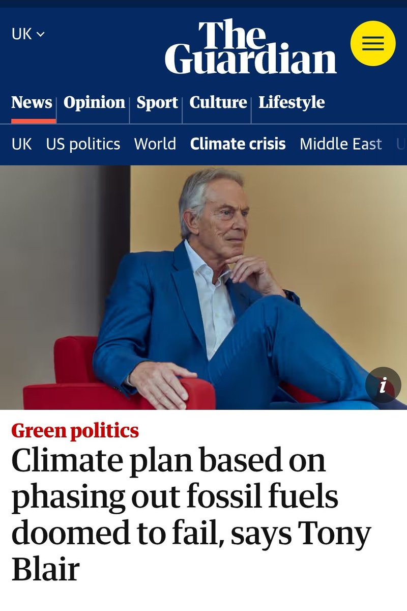 Old man funded by oil states says we can't phase out... oil 🤡