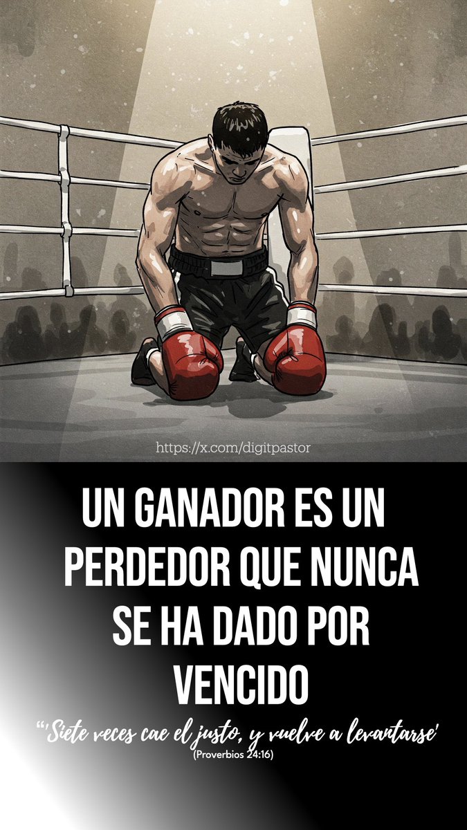 digitpastor's tweet image. 1/3
Un ganador no es quien nunca falla.
Es quien se cae mil veces… y mil veces se levanta.
No es magia, es constancia.
#MotivaciónCristiana #NuncaTeRindas #FeReal