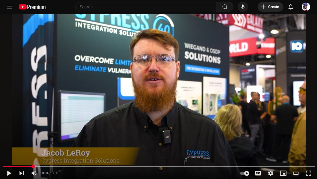 Hey, it's Jacob in an ISC West trade show video! youtube.com/watch?v=jt_EKw…

ISC Security Events