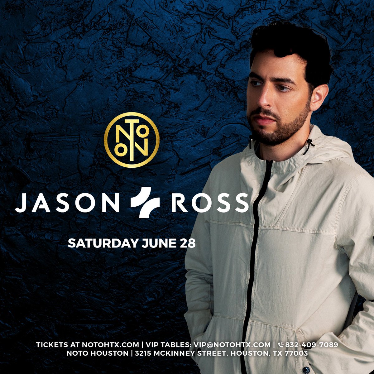 NOTOHouston's tweet photo. This summer @JasonRossOfc is taking us on a journey💫🙌 Mark your calendars for Saturday, June 28! 🔥

Tickets on sale 4/30 at 3PM ‣ https://t.co/n4VVwv2yh3 https://t.co/VTXuBdOeDK