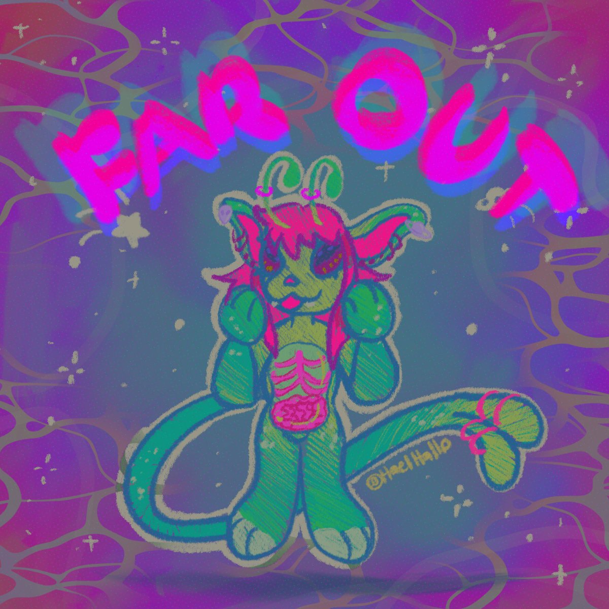 Tw // Eye Bleed 
.
   . 
       .
🌈👽🌟🛸🌿
✌F A R  O U T