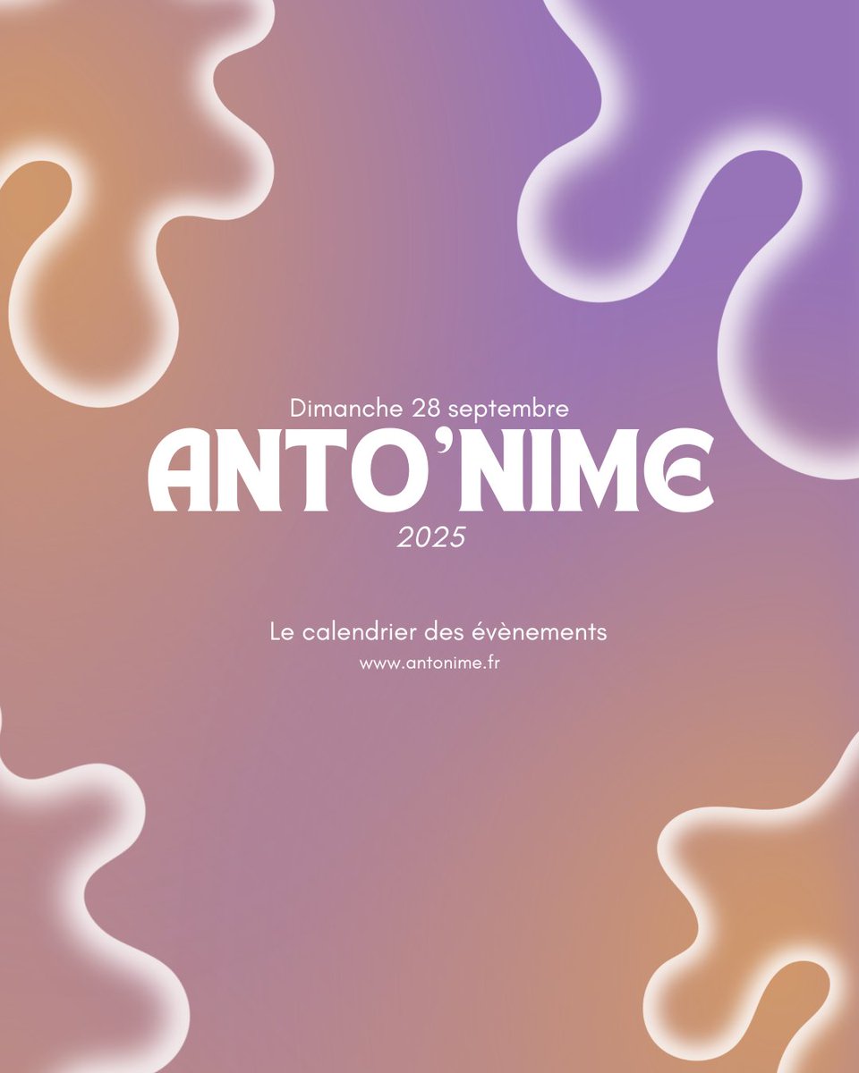 antonime_conv's tweet photo. Que vous y veniez en tant qu'artistes, cosplayeurs, ou spectateurs...
Attachez-vous et prenez bonne note pour ne rien louper, en (re)découvrant notre calendrier des moments-clés pour cette édition 2025 !

#cosplay #antonime #antonime2025 #convention #artistes https://t.co/F7HsnnLBaF