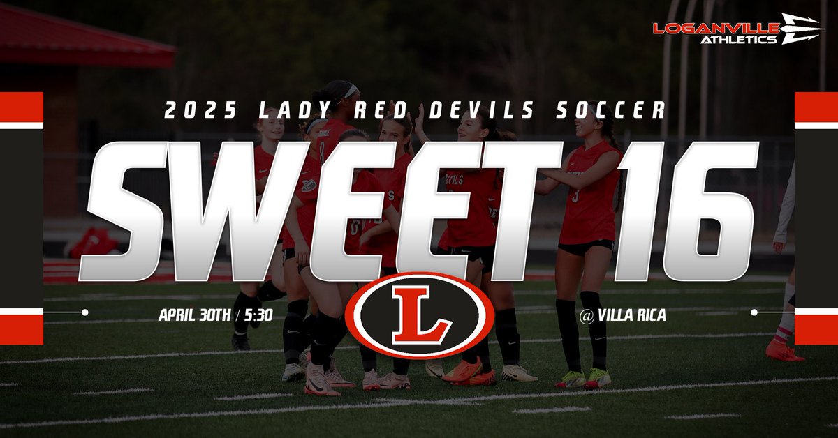 Lady Devils Soccer will travel tomorrow to Villa Rica for the State Sweet 16! Good luck Ladies!