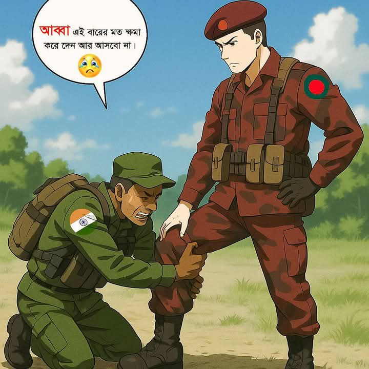 SwiftWebX's tweet image. Mujhe maf kar do Abbo. 

#terroristindia #GodiMedia #BGB #BSF