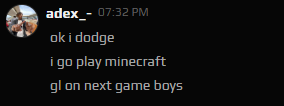 i go play minecraft