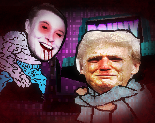 pog_kek_ent's tweet photo. Five Nights At Donny's - a horror-slop adventure - is officially out

Walk a mile or two in the President's shoes and try to survive in this blood boiling spine chilling genre defining bone tingling horror game

https://t.co/hb6boVh5Zo

#gamedev #indiedev #GodotEngine https://t.co/8uRWf7DoSk